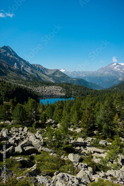 Obraz Swiss Mountain Lake
