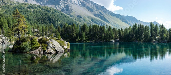 Obraz Swiss Mountain Lake