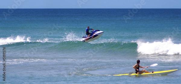 Obraz Jetski stunt jump air