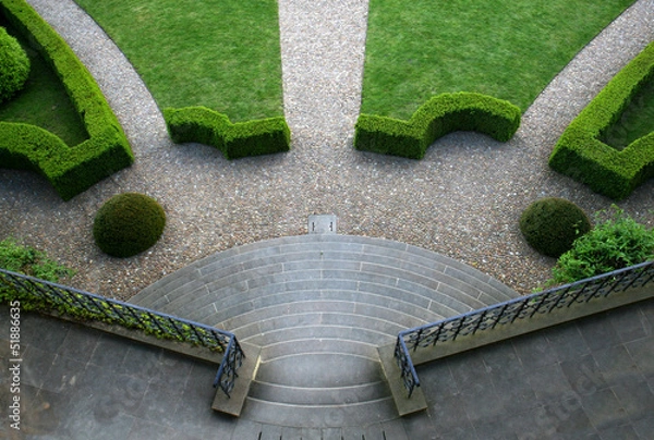 Obraz House enter from garden