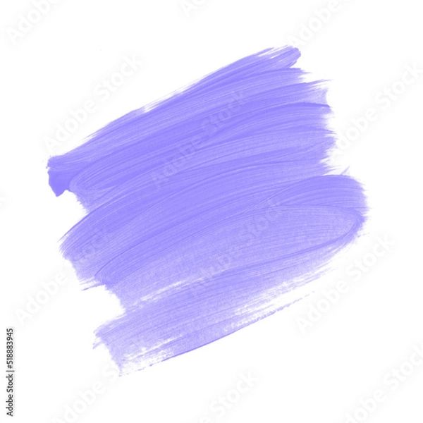 Obraz Purple brush stroke abstract art paint background. Acrylic creative artwork. Image.
