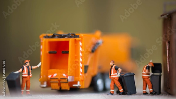 Obraz Müllentsorgung, Abfallentsorgung, Sperrmüll