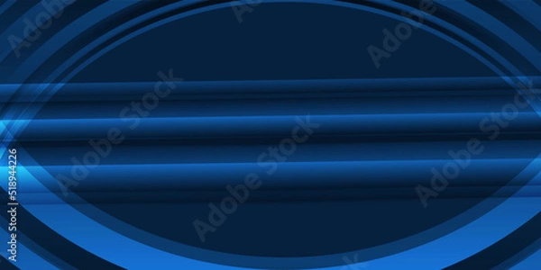 Fototapeta Futuristic blue light background