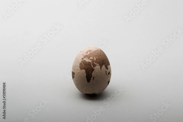 Fototapeta egg world