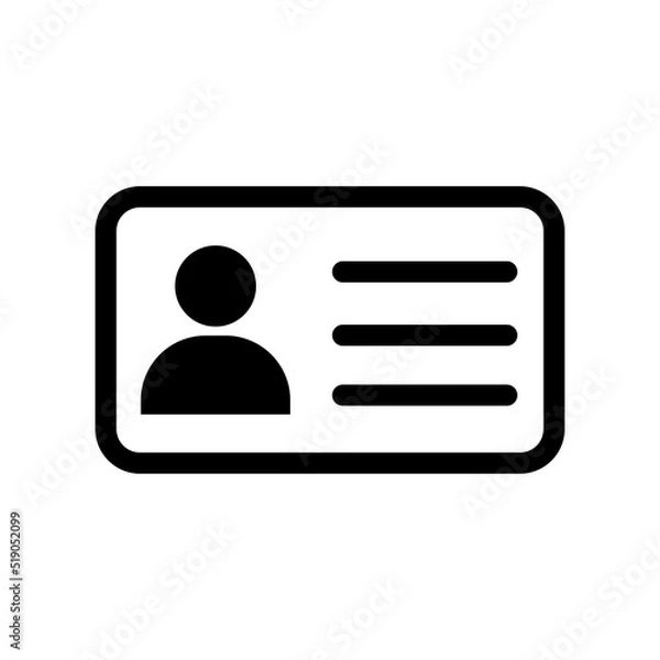 Fototapeta User Account Icon Vector Symbol Design Illustration EPS 10
