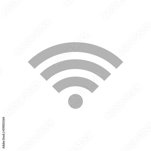 Fototapeta Wifi Signal Icon Vector Symbol Design Illustration EPS 10