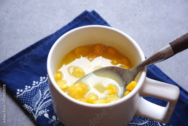 Fototapeta コーンクリームポタージュ