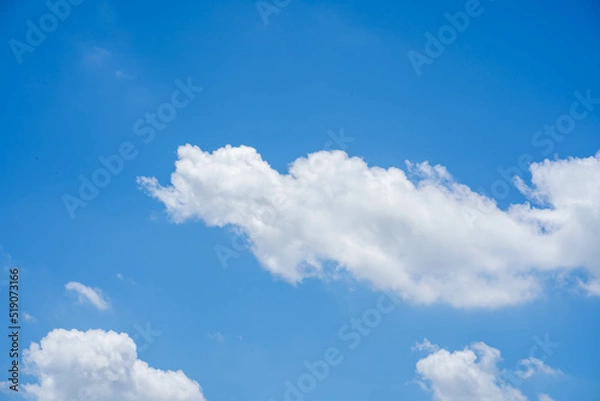Obraz Nice blue sky and cloud.