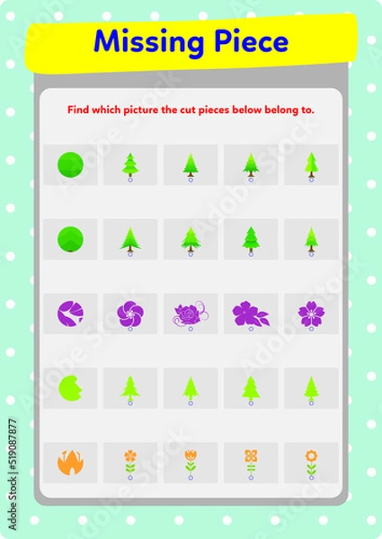 Obraz Finding the missing piece in the Picture