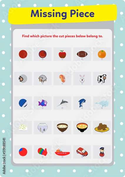 Obraz Finding the missing piece in the Picture