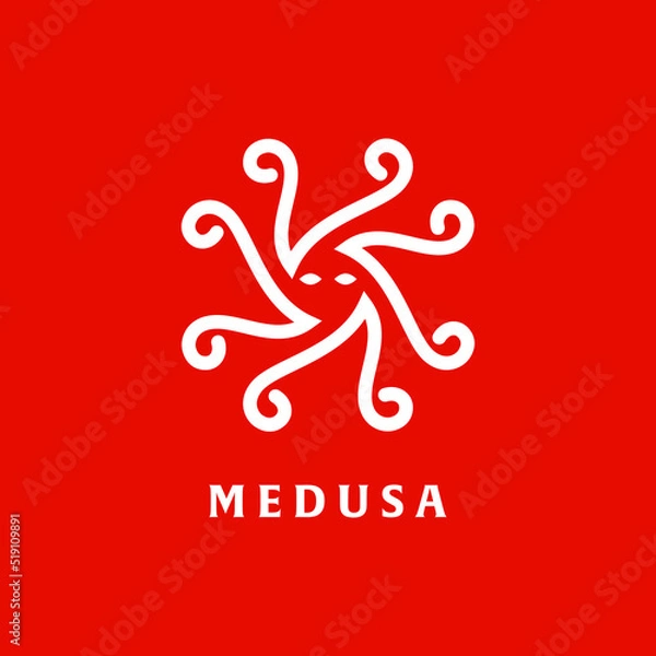 Obraz Medusa Logo Concept
