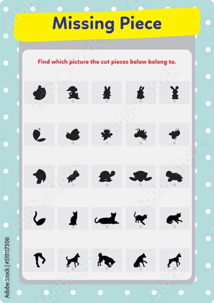 Obraz Finding the missing piece in the Picture