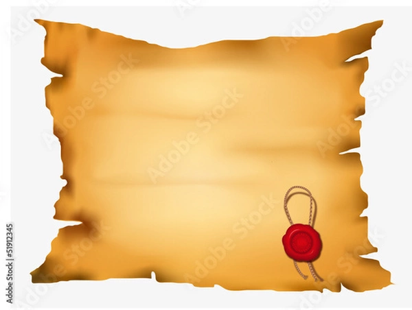 Obraz пергамент