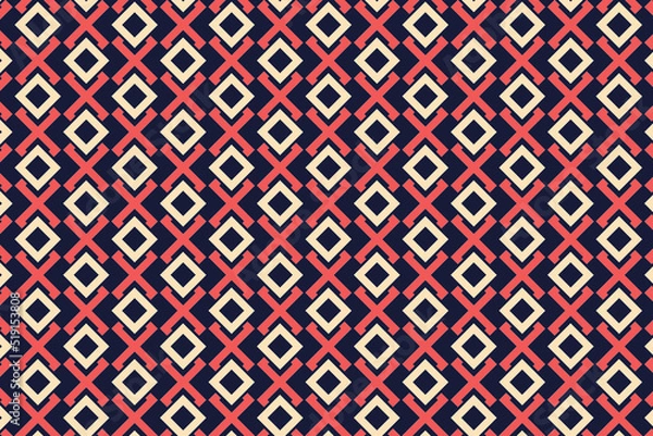 Fototapeta Seamless geometric pattern background