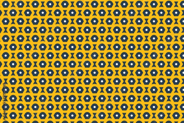 Fototapeta Seamless geometric pattern background