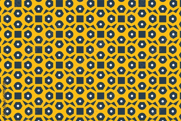 Fototapeta Seamless geometric pattern background