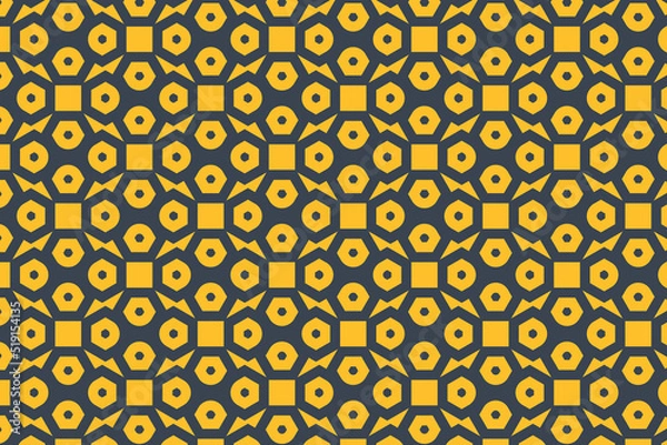 Fototapeta Seamless geometric pattern background