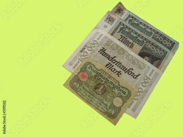 Fototapeta Reichsbanknoten