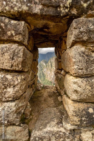 Fototapeta Machu Picchu is the most outstanding Inca archaeological site due to its creative urban design