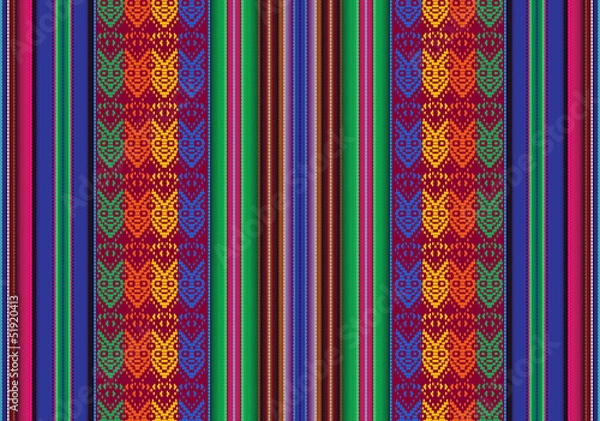 Obraz Boliwijski wzór