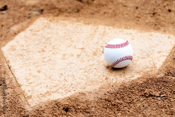 Obraz Home Plate Baseball