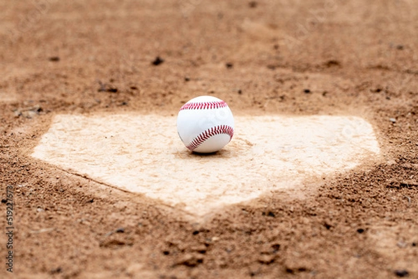 Obraz Home Plate Baseball