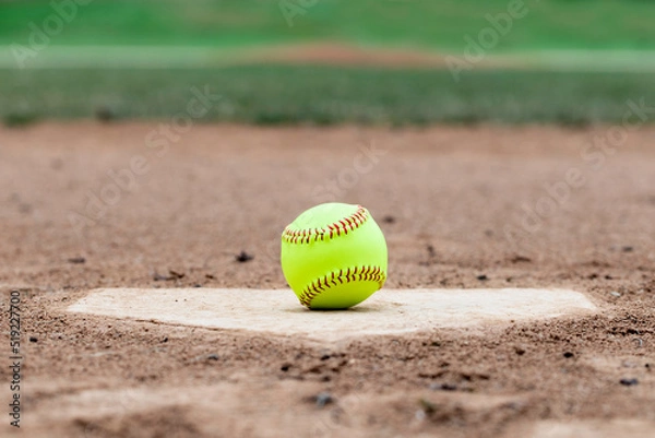 Obraz Home Plate Softball