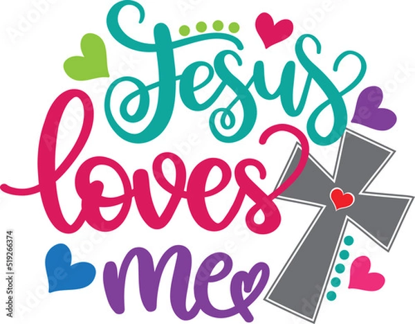 Obraz Jesus Loves Me Easter