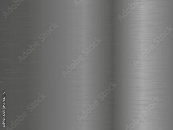Fototapeta Brushed metal texture. Vector illustration.