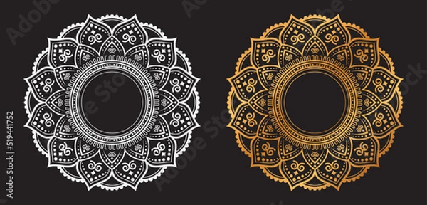 Obraz Ornamental Geometric luxury mandala pattern vector design 