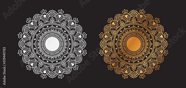 Obraz Ornamental Geometric luxury mandala pattern vector design 