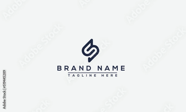 Obraz Logo design letter S . Elegant modern. Vector template.