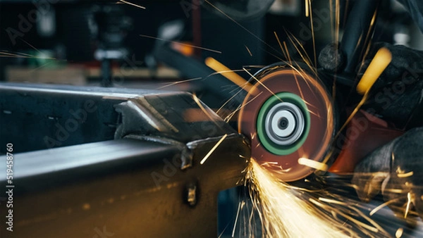 Fototapeta Industrial Worker