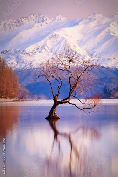 Fototapeta Wanaka tree