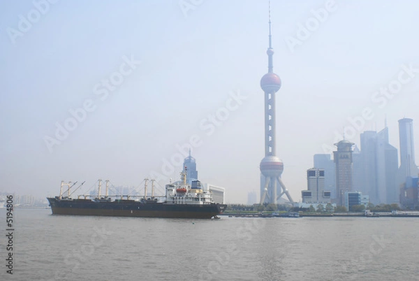 Obraz Pudong from the river