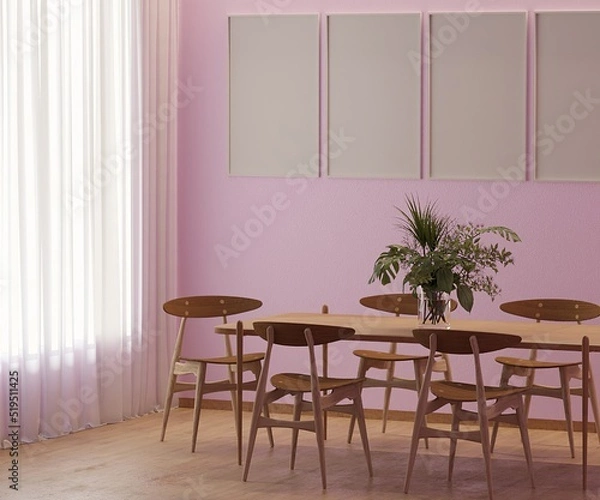 Fototapeta cuadro blanco