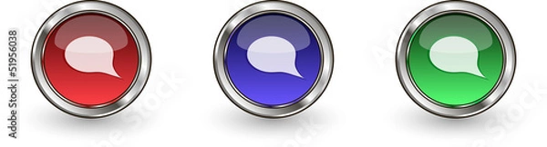 Fototapeta Web buttons "Comment"