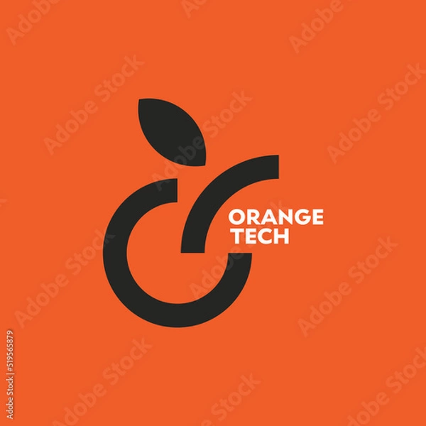Obraz Orange Logo Concept