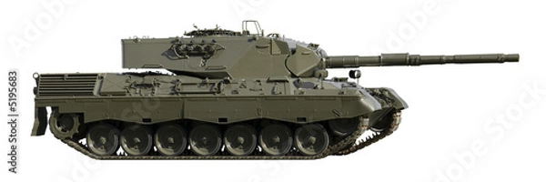Obraz Czołg wojskowy