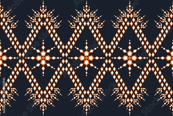 Fototapeta 
triangular shape arranged in a bouquet of orange and white flowers for clothing, home decoration