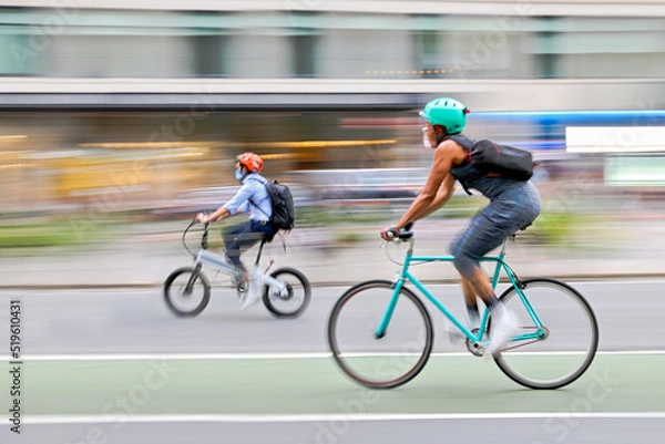 Obraz alternative ecological clean transport