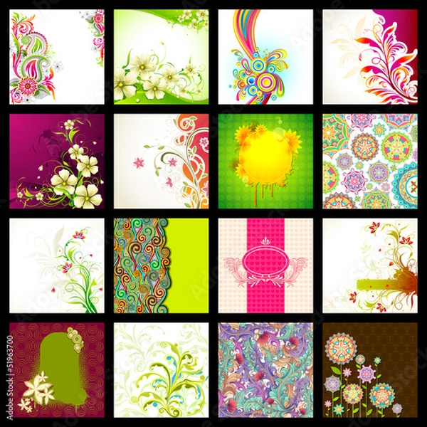 Fototapeta Vector Background Collection