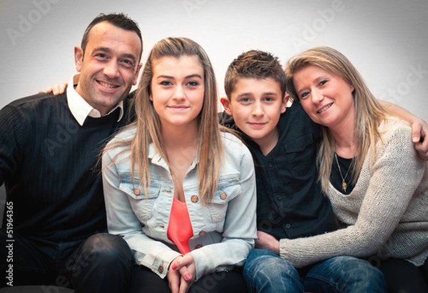 Obraz Famille