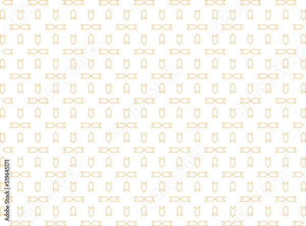 Fototapeta Beautiful and colorful vector pattern. Seamless vector pattern. Textile and fabric pattern. Simple and Stylish pattern.