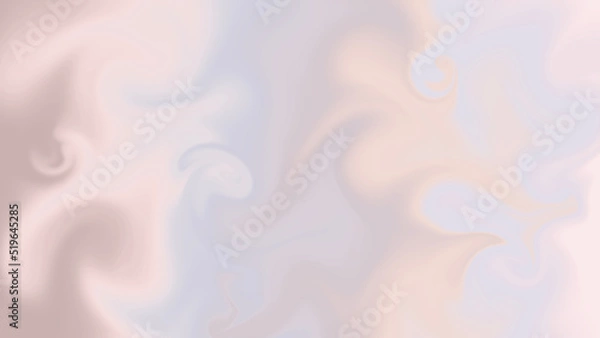 Obraz blending of smooth smoky liquids, soft pink and purple tones in the background