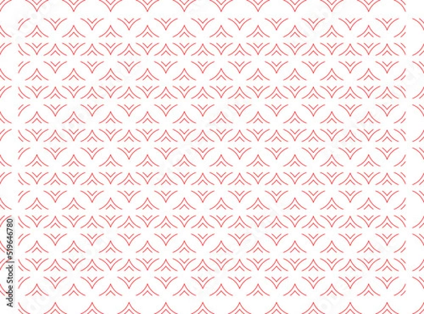 Fototapeta Beautiful and colorful vector pattern. Seamless vector pattern. Textile and fabric pattern. Simple and Stylish pattern.