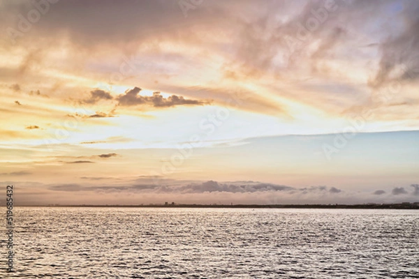 Obraz 湘南海岸のゴールデンアワー