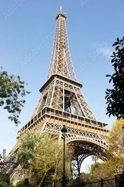 Fototapeta Eiffel tower in Paris