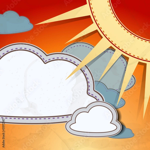 Obraz Summer background.