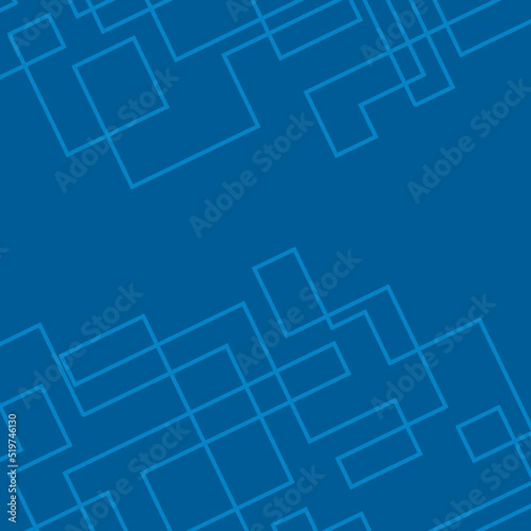 Obraz Simple background with connected irregular lines pattern